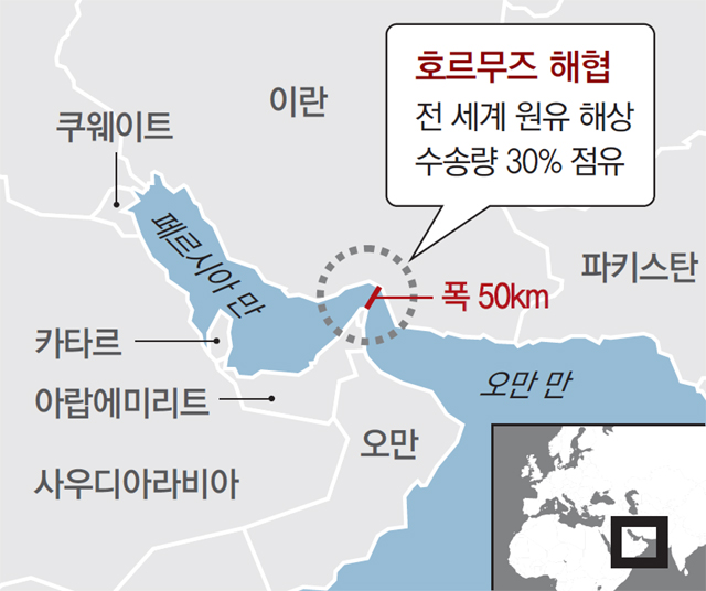호르무즈 해협 인포이미지